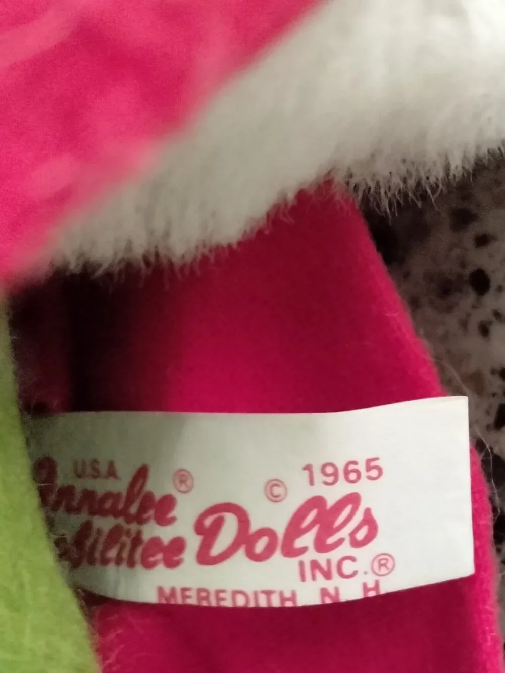 Vintage 1965 Annalee Christmas Caroler Mouse